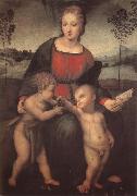 RAFFAELLO Sanzio The virgin mary  and John painting